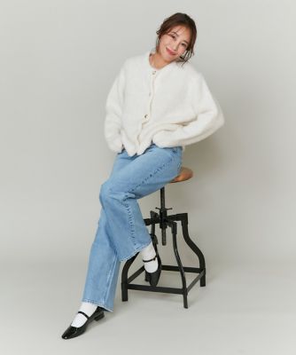 《ＳＵＰＥＲＩＯＲ　ＣＬＯＳＥＴ》別注ハイライズストレートデニム《ｕｐｐｅｒ　ｈｉｇｈｔｓ》（７１４４１６１６２６）