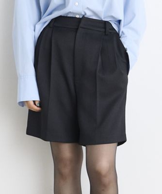 ＜INED (Women)＞《ＩＮＥＤ　ＣＬＡＲＯ》ハイウエストショートパンツ（７１４４１６２５１５）