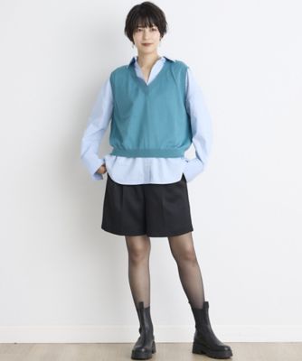 INED CLARO》ハイウエストショートパンツ