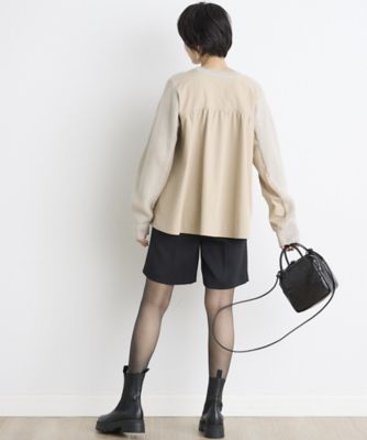 《ＩＮＥＤ　ＣＬＡＲＯ》ハイウエストショートパンツ（７１４４１６２５１５）