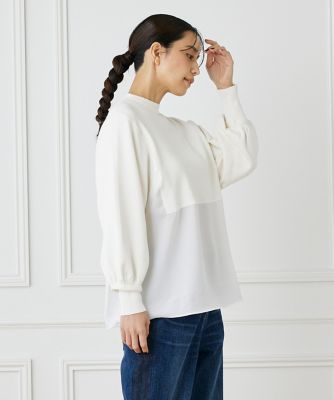 INED (Women)/イネド ドッキングニット(7144170064)