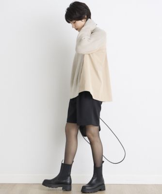 《ＩＮＥＤ　ＣＬＡＲＯ》畦編みニット切り替えプルオーバー（７１４４１７０５０８）