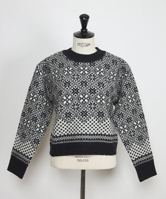 ＜SUPERIOR CLOSET (Women)＞ＴＩＣＣＡ　ウールノルディックニットプルオーバー　ＴＢＤＡ－４１１（７１４４１７０６０１）