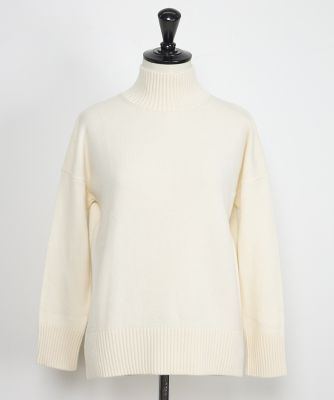 お値下げしましたTaylor pure cashmere size1 CASHEART カシミヤハイネックニット（7144170640