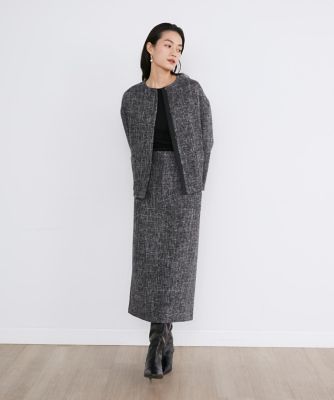 《大きいサイズ》クルーネックリブニット《Ｃｕｏｏ》（７１４４１７０８３３）