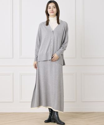 《ＩＮＥＤ　ＣＬＡＲＯ》ニットフレアスカート（７１４４１７５５２８）