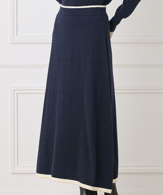 《ＩＮＥＤ　ＣＬＡＲＯ》ニットフレアスカート（７１４４１７５５２８）