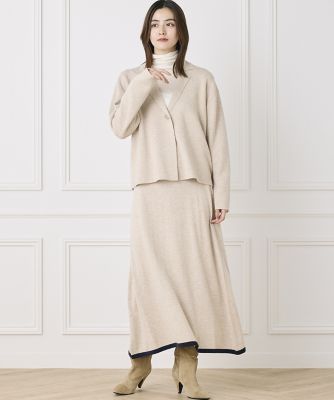 《ＩＮＥＤ　ＣＬＡＲＯ》ニットフレアスカート（７１４４１７５５２８）