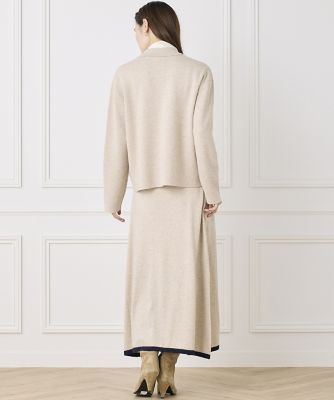 《ＩＮＥＤ　ＣＬＡＲＯ》ニットフレアスカート（７１４４１７５５２８）