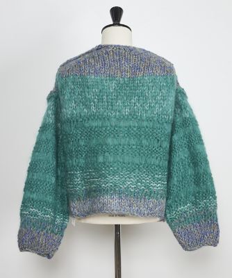 TICCA ハンドニットモヘヤカーディガン TBDA－422