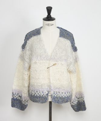 TICCA ハンドニットモヘヤカーディガン TBDA－422
