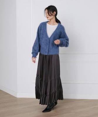 ベビーアルパカファーカーディガン《ｌａ　ｖｅｉｌｌｅ　ｂｙ　ＳＵＰＥＲＩＯＲ　ＣＬＯＳＥＴ》（７１４４１７８９０７）