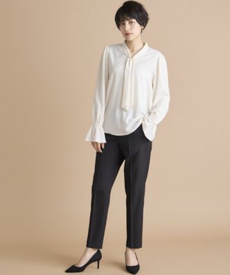 《ＩＮＥＤ　ＣＬＡＲＯ》ドットプリントブラウス（７１４４１８２５０６）