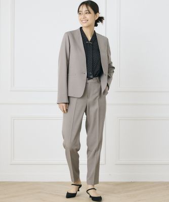 《ＩＮＥＤ　ＣＬＡＲＯ》ドットプリントブラウス（７１４４１８２５０６）