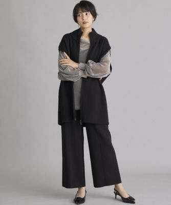 《ＩＮＥＤ　ＣＬＡＲＯ》ベロアメッシュトップス（７１４４１８２５１０）
