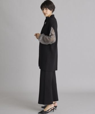 《ＩＮＥＤ　ＣＬＡＲＯ》ベロアメッシュトップス（７１４４１８２５１０）