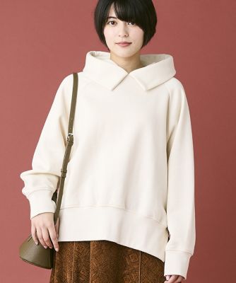 ＜INED (Women)＞《ＩＮＥＤ　ＣＬＡＲＯ》裏起毛フーディ（７１４４１９０５１４）