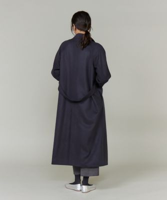 スタンドカラーラグランスリーブコート（7150111007