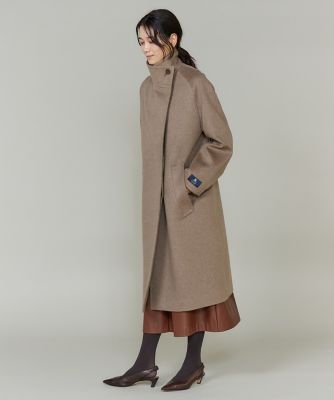 CONTESSA》カシミヤスタンドカラーコート