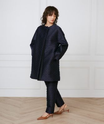 ノーカラーＡラインコート《ｌａ　ｖｅｉｌｌｅ　ｂｙ　ＳＵＰＥＲＩＯＲ　ＣＬＯＳＥＴ》（７１５０１１４９０１）
