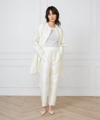 ノーカラーＡラインコート《ｌａ　ｖｅｉｌｌｅ　ｂｙ　ＳＵＰＥＲＩＯＲ　ＣＬＯＳＥＴ》（７１５０１１４９０１）