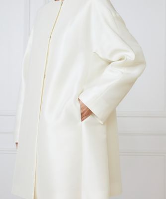 ノーカラーＡラインコート《ｌａ　ｖｅｉｌｌｅ　ｂｙ　ＳＵＰＥＲＩＯＲ　ＣＬＯＳＥＴ》（７１５０１１４９０１）