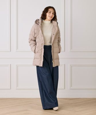 【新品】イネド INED ボアファーコート 中綿コート 9号 M グレー系 IN1593EW008082_thumb.jpg