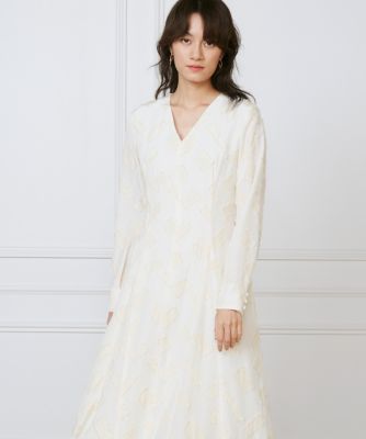 la veille by SUPERIOR CLOSET (Women)/ラヴェイユ バイ スーペリアクローゼット 《大きいサイズ》ミディ丈ワンピース　《ｌａ　ｖｅｉｌｌｅ　ｂｙ　ＳＵＰＥＲＩＯＲ　ＣＬＯＳＥＴ》（７１５０１２１８０１）