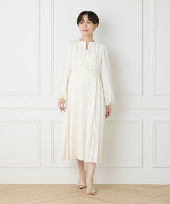 《大きいサイズ》クラシックプリーツワンピース《ｌａ　ｖｅｉｌｌｅ　ｂｙ　ＳＵＰＥＲＩＯＲ　ＣＬＯＳＥＴ》（７１５０１２１８１０）