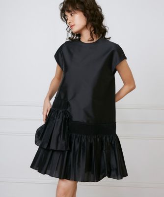 シャーリングプリーツワンピース《ｌａ　ｖｅｉｌｌｅ　ｂｙ　ＳＵＰＥＲＩＯＲ　ＣＬＯＳＥＴ》（７１５０１２１９０２）