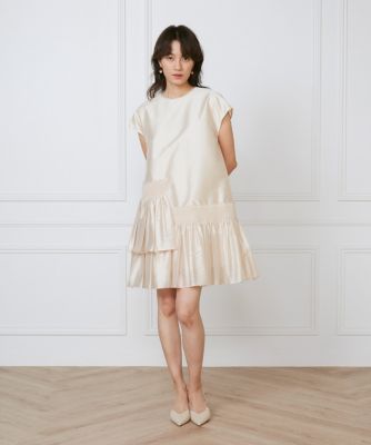 シャーリングプリーツワンピース《ｌａ　ｖｅｉｌｌｅ　ｂｙ　ＳＵＰＥＲＩＯＲ　ＣＬＯＳＥＴ》（７１５０１２１９０２）