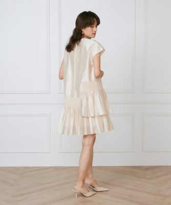 シャーリングプリーツワンピース《ｌａ　ｖｅｉｌｌｅ　ｂｙ　ＳＵＰＥＲＩＯＲ　ＣＬＯＳＥＴ》（７１５０１２１９０２）