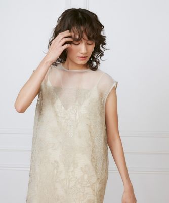 オーガンジーワンピース《ｌａ　ｖｅｉｌｌｅ　ｂｙ　ＳＵＰＥＲＩＯＲ　ＣＬＯＳＥＴ》（７１５０１２１９０６）