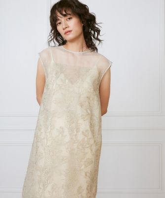 オーガンジーワンピース《ｌａ　ｖｅｉｌｌｅ　ｂｙ　ＳＵＰＥＲＩＯＲ　ＣＬＯＳＥＴ》（７１５０１２１９０６）