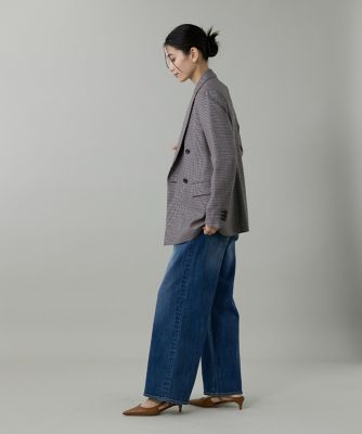 定番ダブルブレストジャケット（7150141002） | INED (Women