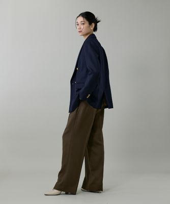 定番ダブルブレストジャケット（7150141002） | INED (Women