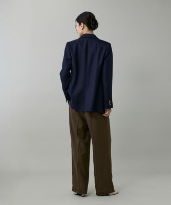 定番ダブルブレストジャケット（7150141002） | INED (Women