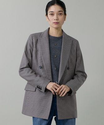 イネド（INED）/ダブルブレストジャケット 定番ダブルブレストジャケット（7150141002） | INED (Women