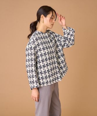 千鳥柄ツイードジャケット《LINTON》（7150141010