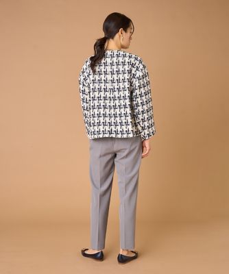 千鳥柄ツイードジャケット《LINTON》（7150141010