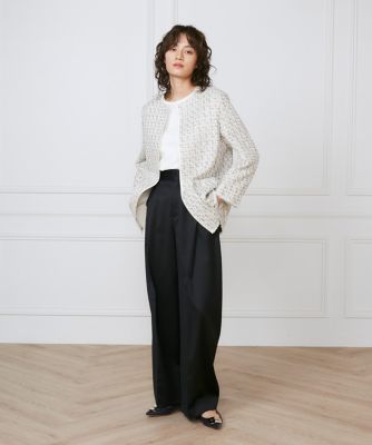 ツイードジャケット《ｌａ　ｖｅｉｌｌｅ　ｂｙ　ＳＵＰＥＲＩＯＲ　ＣＬＯＳＥＴ》（７１５０１４１９０１）