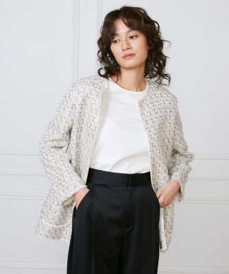 ツイードジャケット《ｌａ　ｖｅｉｌｌｅ　ｂｙ　ＳＵＰＥＲＩＯＲ　ＣＬＯＳＥＴ》（７１５０１４１９０１）