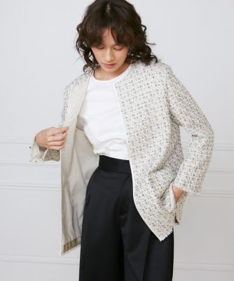 ツイードジャケット《ｌａ　ｖｅｉｌｌｅ　ｂｙ　ＳＵＰＥＲＩＯＲ　ＣＬＯＳＥＴ》（７１５０１４１９０１）