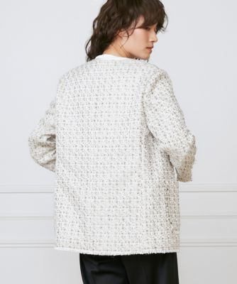 ツイードジャケット《ｌａ　ｖｅｉｌｌｅ　ｂｙ　ＳＵＰＥＲＩＯＲ　ＣＬＯＳＥＴ》（７１５０１４１９０１）