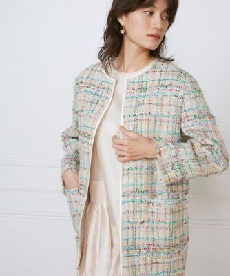 ツイードジャケット《ｌａ　ｖｅｉｌｌｅ　ｂｙ　ＳＵＰＥＲＩＯＲ　ＣＬＯＳＥＴ》（７１５０１４１９０１）