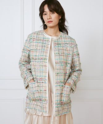 ツイードジャケット《ｌａ　ｖｅｉｌｌｅ　ｂｙ　ＳＵＰＥＲＩＯＲ　ＣＬＯＳＥＴ》（７１５０１４１９０１）