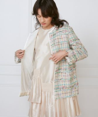 ツイードジャケット《ｌａ　ｖｅｉｌｌｅ　ｂｙ　ＳＵＰＥＲＩＯＲ　ＣＬＯＳＥＴ》（７１５０１４１９０１）