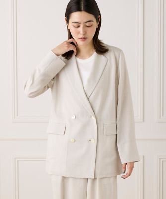 ダブルブレストジャケット《ｌａ　ｖｅｉｌｌｅ　ｂｙ　ＳＵＰＥＲＩＯＲ　ＣＬＯＳＥＴ》（７１５０１４１９５０）
