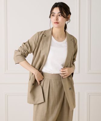 ダブルブレストジャケット《ｌａ　ｖｅｉｌｌｅ　ｂｙ　ＳＵＰＥＲＩＯＲ　ＣＬＯＳＥＴ》（７１５０１４１９５０）
