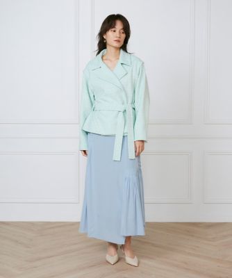 《大きいサイズ》ショートコート《ｌａ　ｖｅｉｌｌｅ　ｂｙ　ＳＵＰＥＲＩＯＲ　ＣＬＯＳＥＴ》（７１５０１４４８０１）